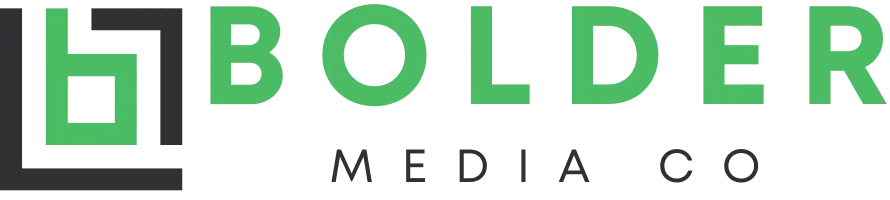 Bolder Media Co. - Logo - v4 - Horizontal - White BG